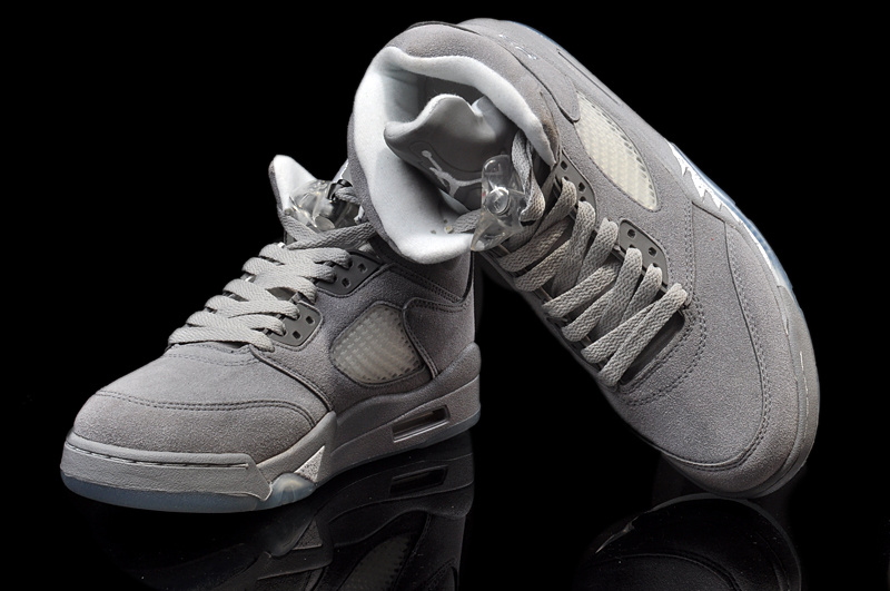 Air Jordan 5 Mens Shoes Gray Online